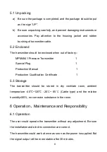 Preview for 10 page of Microsensor MPM4841 Operation Manual