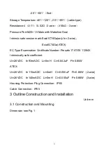 Предварительный просмотр 5 страницы Microsensor MPM489 Operation Manual