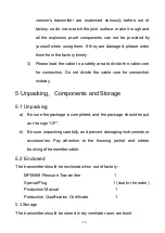 Предварительный просмотр 12 страницы Microsensor MPM489 Operation Manual