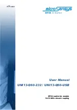 Preview for 1 page of microsensys iID UNI13-Q60-232 User Manual