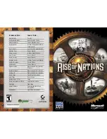 Microsoft game studios Rise of Nations Owner'S Manual preview