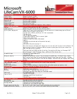 Microsoft 68C-00001 Technical Data Sheet preview