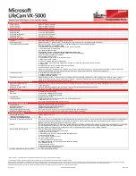 Microsoft RKA-00001 Technical Data Sheet preview