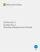 Microsoft Surface Go 2 Replacement Manual preview