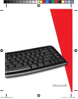 Microsoft T9T-00001 Quick Start Manual предпросмотр