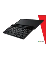 Предварительный просмотр 1 страницы Microsoft Universal Mobile Keyboard Quick Start Manual