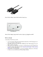 Предварительный просмотр 2 страницы Microsoft Wireless Display Adapter Quick Start Manual