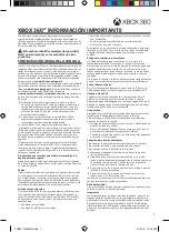 Preview for 7 page of Microsoft Xbox 360 E Important Information Manual