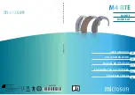 Microson M3 BTE User Manual preview