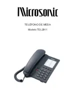 Microsonic TEL2911 Manual preview