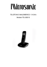 Microsonic TEL8021S Manual preview