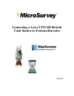 MicroSurvey EvidenceRecorder 7 Manual preview