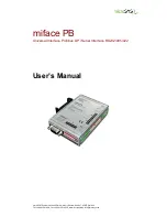 Preview for 1 page of microSYST miface PB User Manual