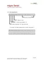 Preview for 39 page of microSYST migra Serial User Manual