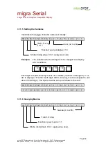 Preview for 40 page of microSYST migra Serial User Manual