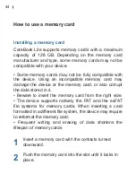 Preview for 44 page of Microtech CoreBook Lite Quick User Manual