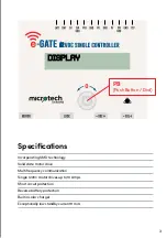 Preview for 3 page of Microtech e-GATE Instruction Manual