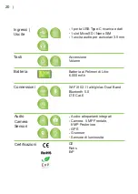 Preview for 20 page of Microtech e-tab LTE Quick User Manual