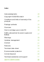 Preview for 27 page of Microtech e-tab LTE Quick User Manual