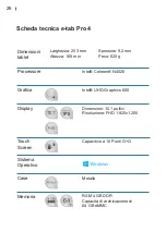 Preview for 26 page of Microtech e-tab Pro 4 User Manual