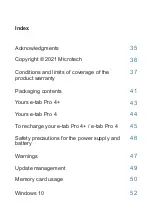 Preview for 33 page of Microtech e-tab Pro 4 User Manual