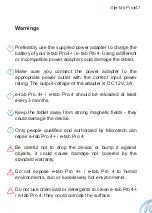 Preview for 47 page of Microtech e-tab Pro 4 User Manual