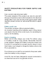 Preview for 46 page of Microtech e-tab Pro User Manual