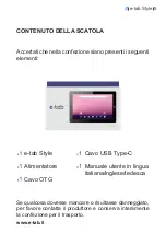 Preview for 5 page of Microtech E-tab Style ETS101PR Quick User Manual