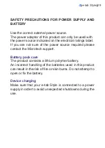 Preview for 29 page of Microtech E-tab Style ETS101PR Quick User Manual