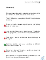 Preview for 7 page of Microtech e-tab style Quick User Manual