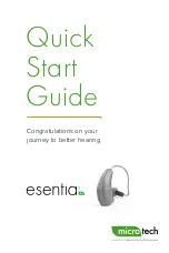 Preview for 1 page of Microtech Esentia AI Quick Start Manual