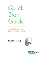 Предварительный просмотр 1 страницы Microtech Esentia Quick Start Manual