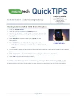 Предварительный просмотр 2 страницы Microtech SurfLink Mobile Quick Tips