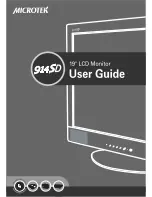 Предварительный просмотр 1 страницы Microtek 914SD User Manual