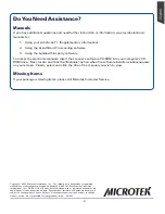 Preview for 9 page of Microtek ArtixScan F1 Start Here Manual