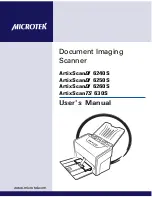 Microtek ArtixScanDI 6240S User Manual preview