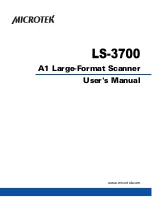 Microtek LS-3700 User Manual preview