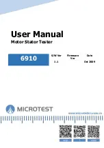 Microtest 6910 User Manual preview