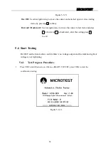 Предварительный просмотр 37 страницы Microtest 6910 User Manual