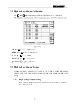 Предварительный просмотр 50 страницы Microtest 6910 User Manual