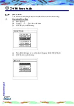 Предварительный просмотр 18 страницы Microtest CT-8700 User Manual