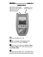 Предварительный просмотр 8 страницы Microtest SimpliFiber 1310 Source User Manual