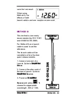 Предварительный просмотр 23 страницы Microtest SimpliFiber 1310 Source User Manual