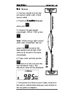 Предварительный просмотр 26 страницы Microtest SimpliFiber 1310 Source User Manual