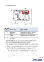 Предварительный просмотр 21 страницы MicroTouch OF-190P-A1 User Manual