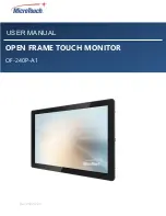 MicroTouch OF-240P-A1 User Manual preview