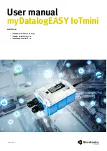 Предварительный просмотр 1 страницы Microtronics myDatalogEASY IoTmini User Manual