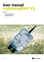 Microtronics myDatalogEASY V3 User Manual preview