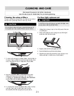 Предварительный просмотр 21 страницы Microvent Microwave Oven Use & Care Manual