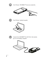 Предварительный просмотр 2 страницы MicroVision showwx vgadock User Manual